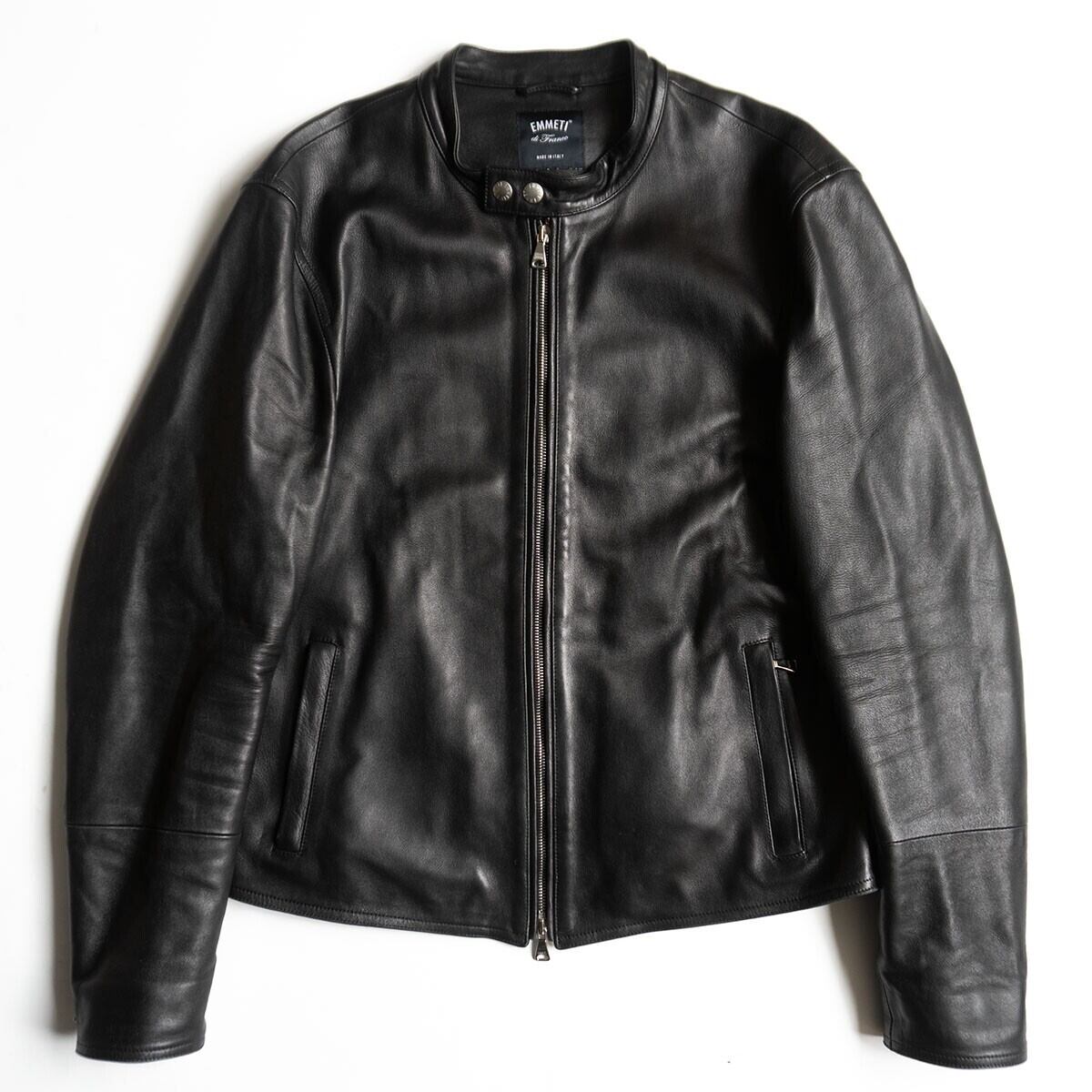 美品30万◇RICK OWENS リックオウエンス STOOGES BIKER ラムレザー