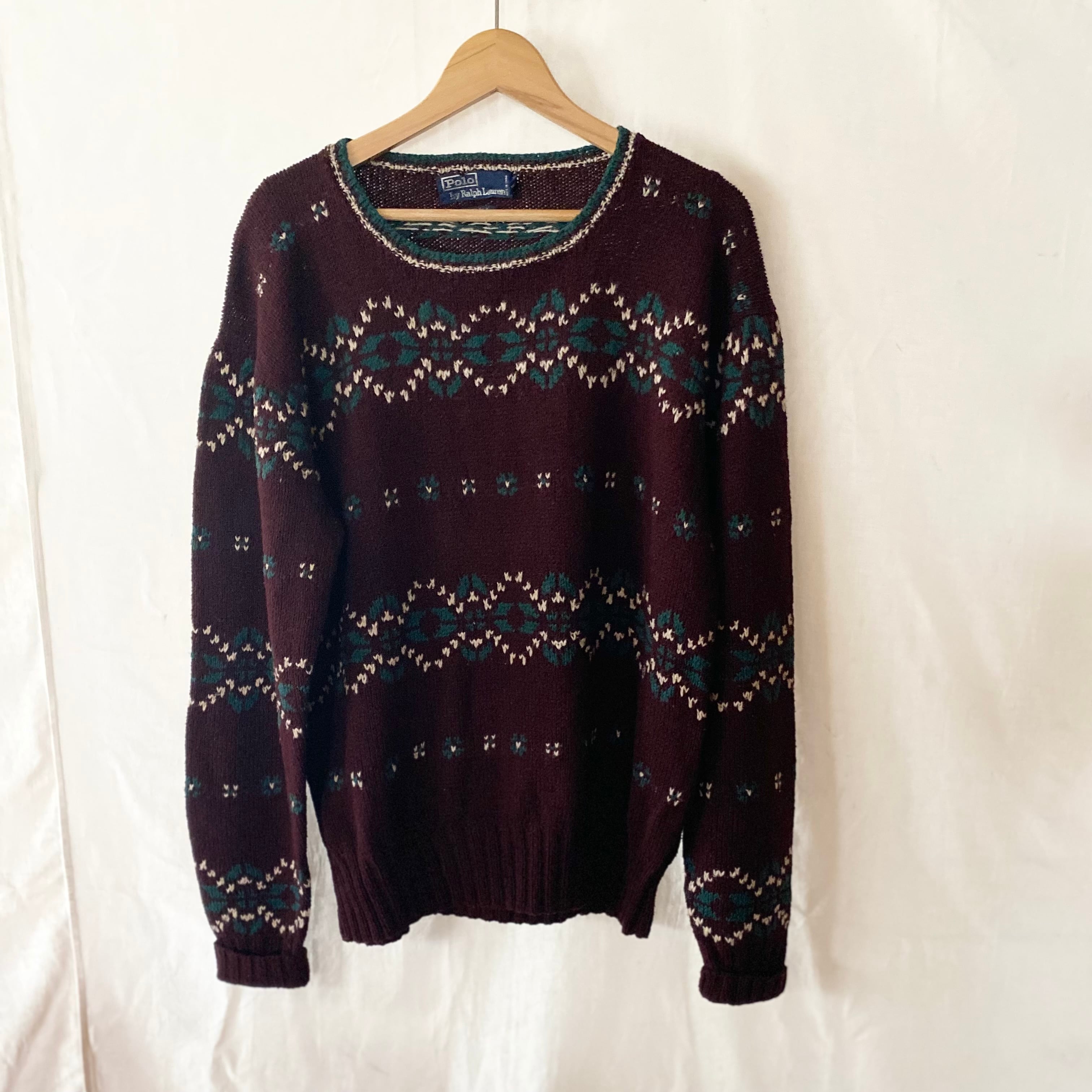 Ralph Lauren Silk Knit / ラルフローレン シルク セーター 古着