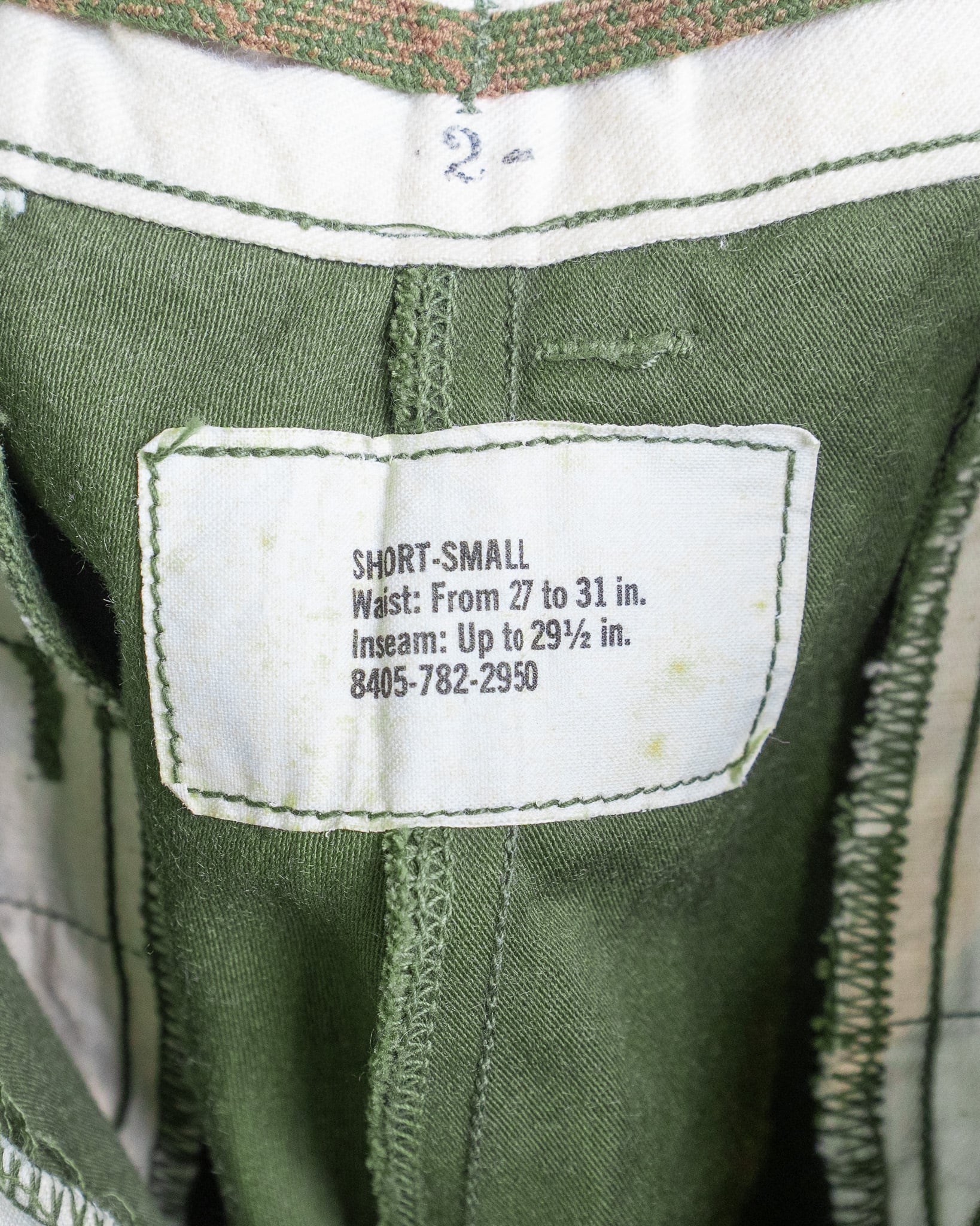DEADSTOCK】U.S.Army M-65 Field Trousers Aluminum Zipper 