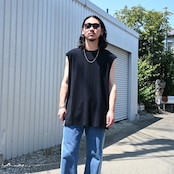 SILENCE(サイレンス) Polo S/S Shirts、デニムスタイル