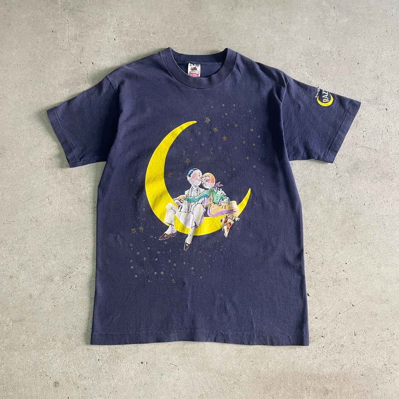 90年代 CRAZY FOR YOU クレイジー・フォー・ユー ミュージカル ロゴプリントTシャツ メンズM 古着 90s ビンテージ