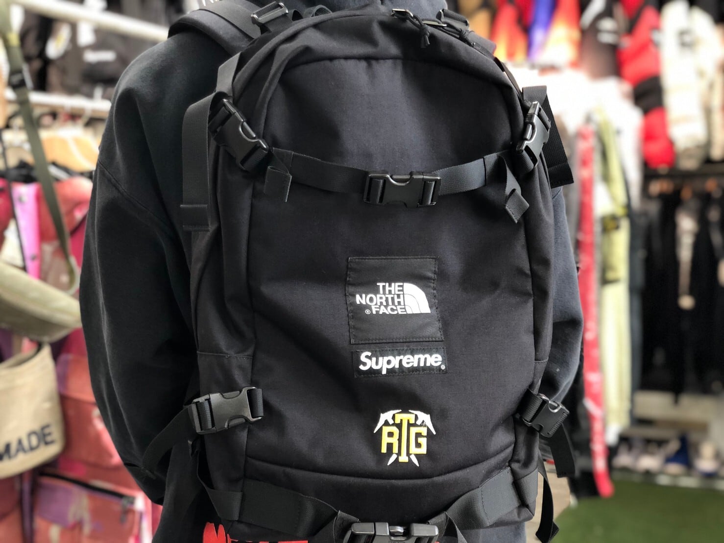 Supreme 20SS × The North Face RTG Backpack Black 155JK0788 | BRAND