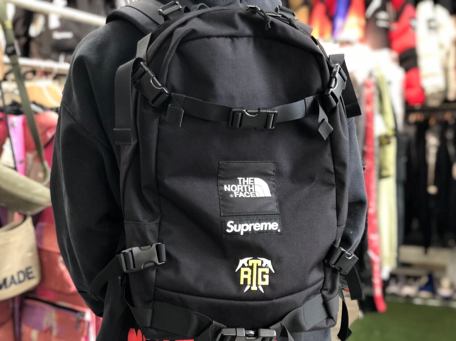 Supreme 20SS × The North Face RTG Backpack Black 155JK0788 | BRAND  