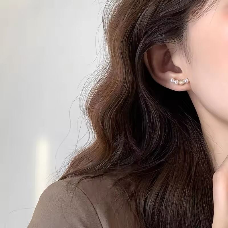 - ピアス pierce ( 002 ) - / ゴールドピアス / シルバーピアス / パールピアス / きれいめピアス / 大人かわいい / おしゃれピアス / 結婚式 / プレゼント / ご褒美 / ゴールドアクセサリー / シルバーアクセサリー / シンプルピアス