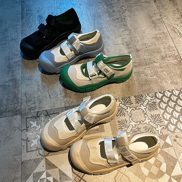 サマースタイルレッド 靴 シューズ 夏物 フェイクシューズ30209836918