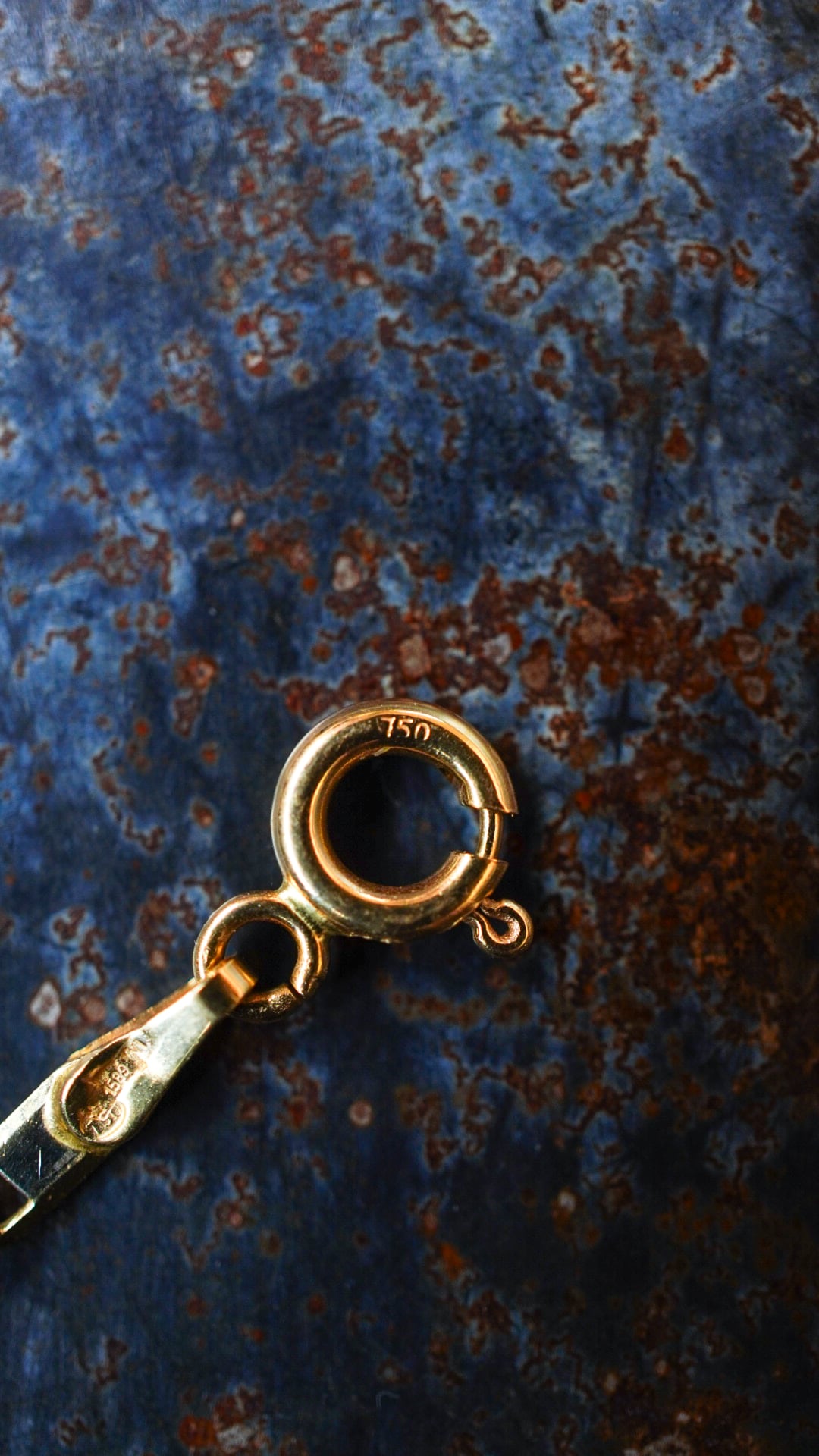 VINTAGE】ITALIAN VINTAGE K18 イエロー ゴールド フラット マリーナ