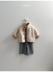 〖取寄〗韓国子供服 / 26winter / minirobe / リバーシブルムスタン / キッズ *S~XL*