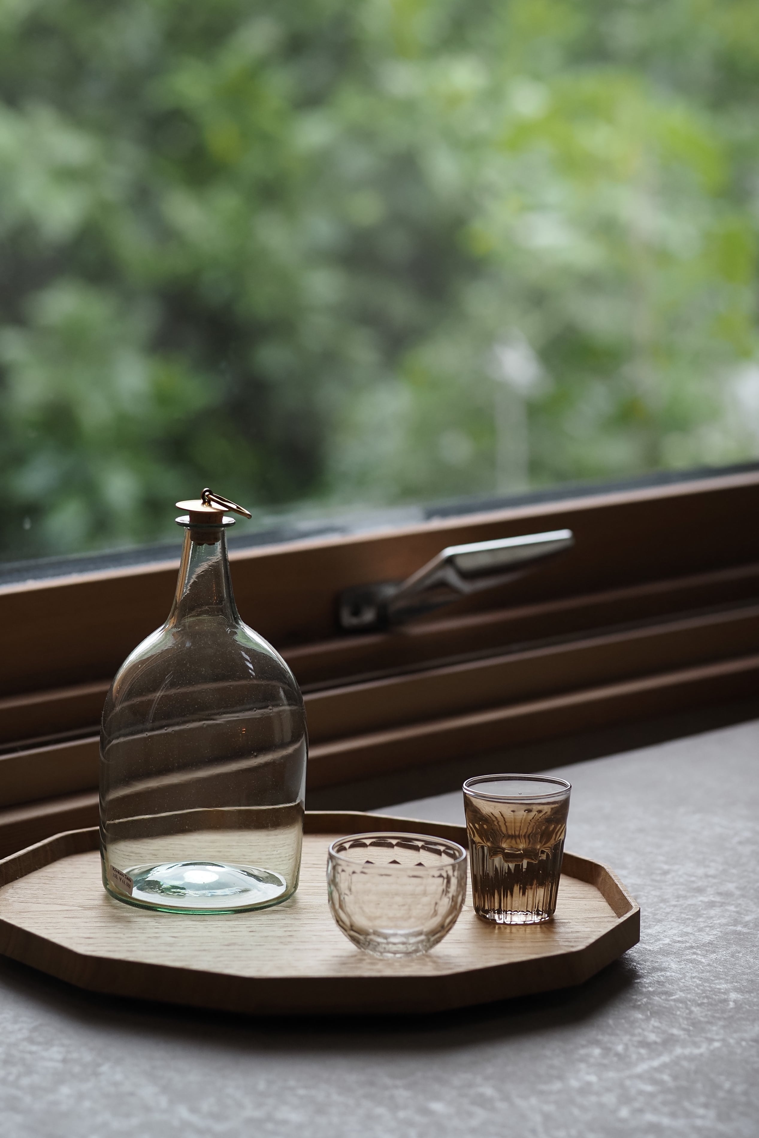 津田清和 105. 青緑酒瓶 A | 陶屋なづな