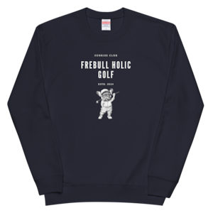 FREBULL GOLF ユニセックス クルーネック スウェット (4colors) P00452