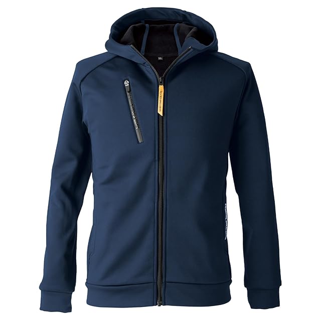 LOOPWHEELER ZIP UP HOODIE サイズL ループウィラー ジップアップ