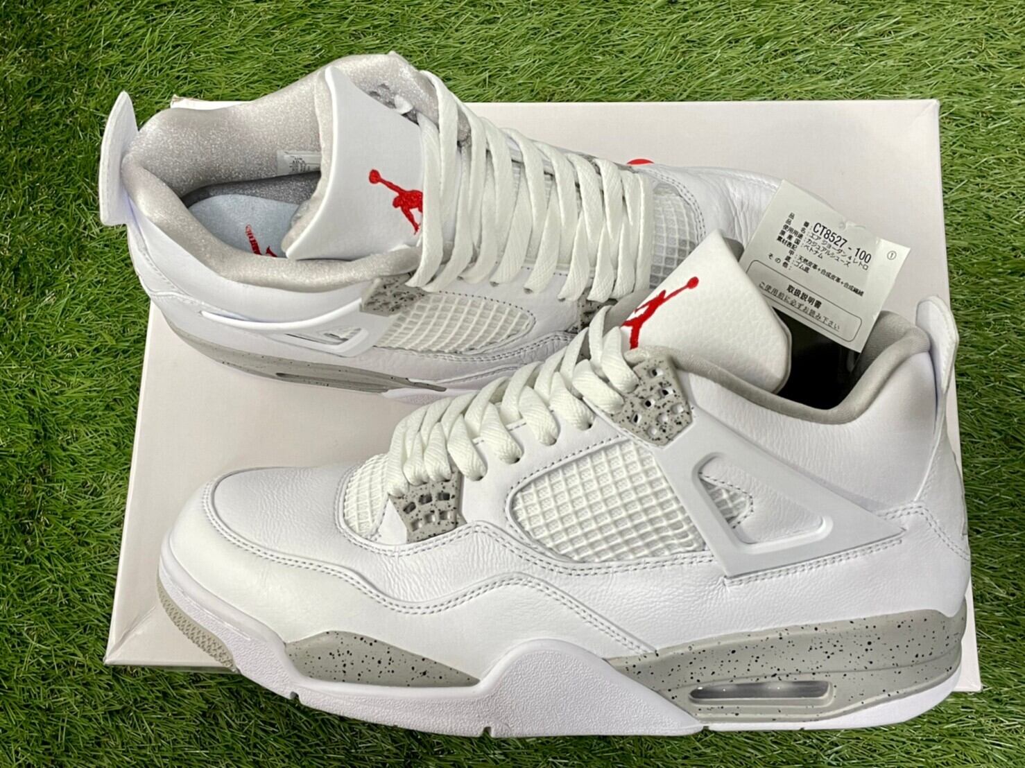 NIKE AIR JORDAN 4 TECH WHITE CT8527-100 28.5cm 150KK1243 | BRAND  