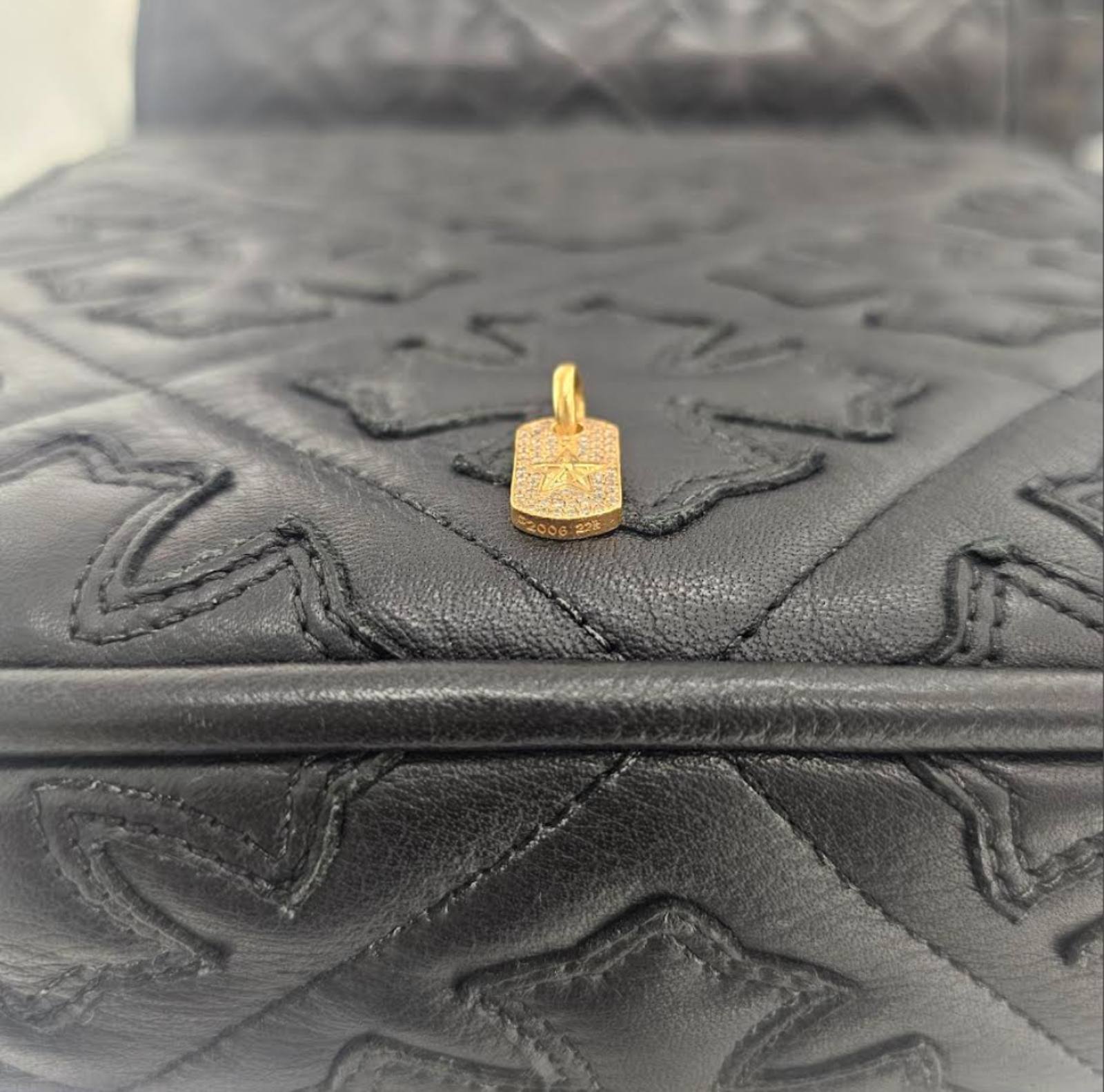 CHROME HEARTS クロムハーツ ドッグタグ タイニースター パヴェ