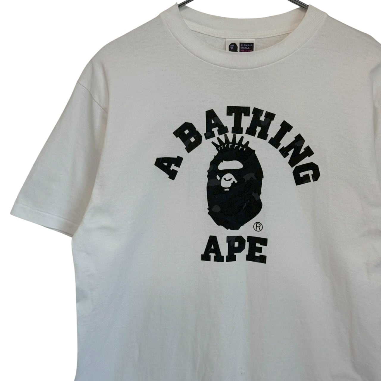 A BATHING APE エイプ Tシャツ M センターロゴ プリントロゴ | 古着屋