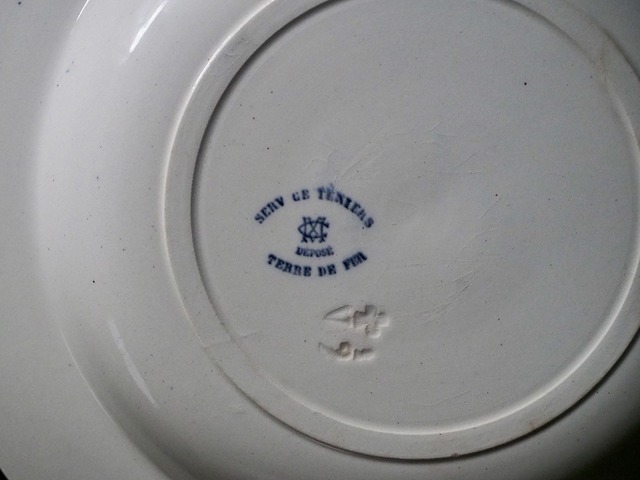 Creil et Montereau  深皿 Ⅰ