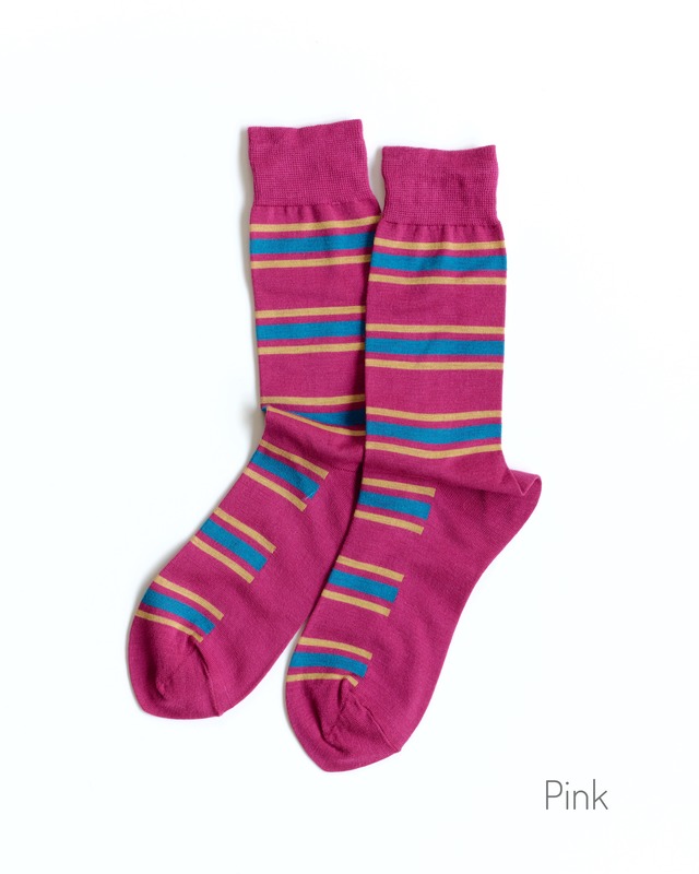 Border line wool Short men