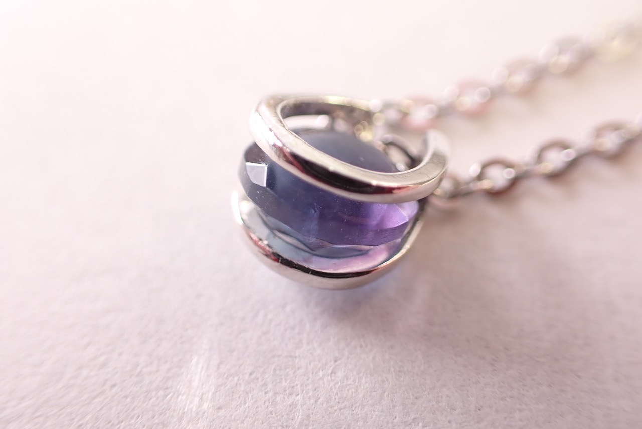 フローライトネックレス　2.56ct [D12‐198]