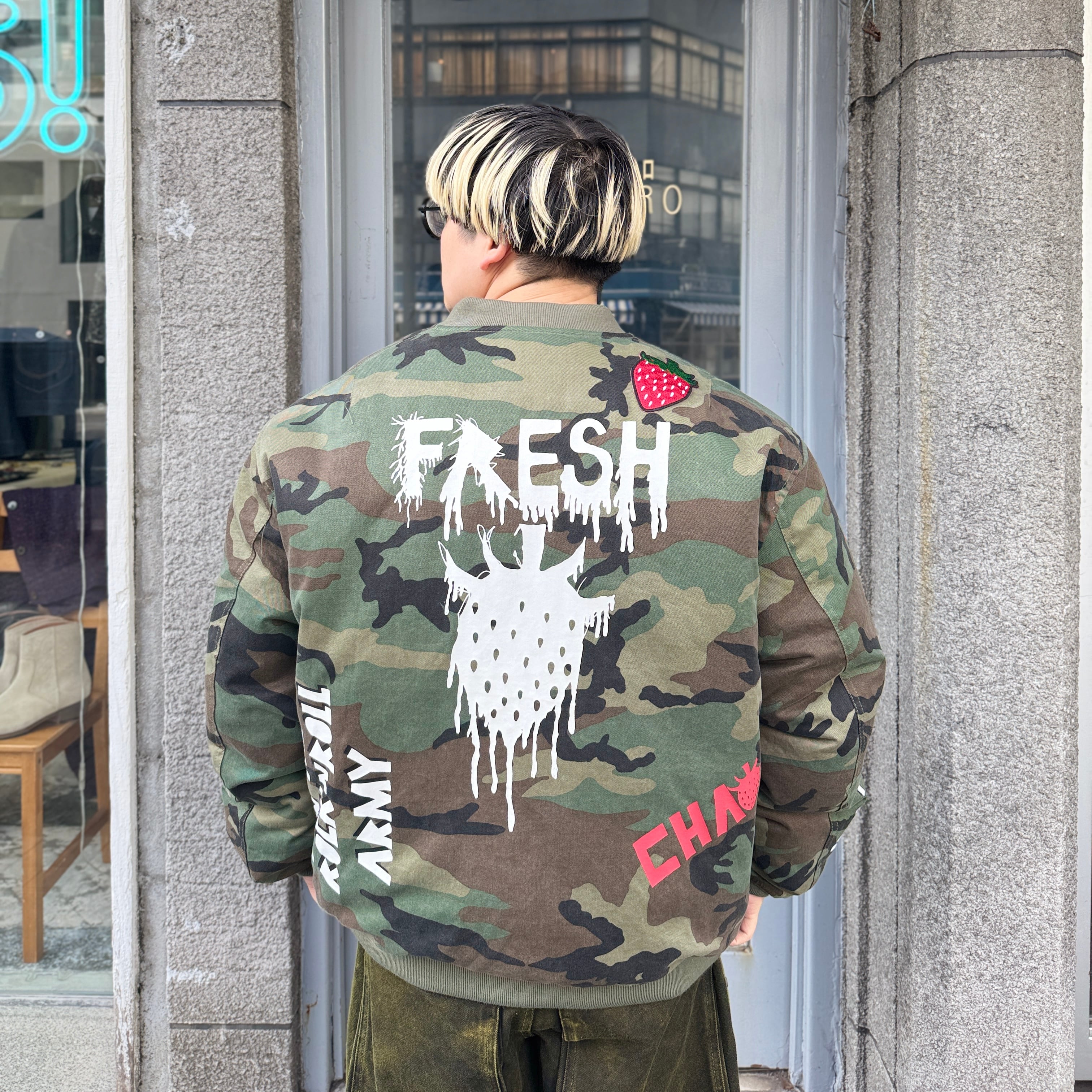 KIDILL / FRESH ANARCHY MA-1 JACKET FOSTEX GARMENTS / VINTAGE