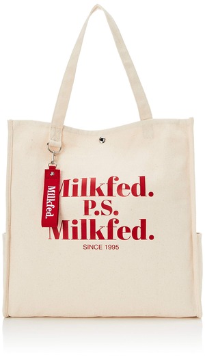 【人気】[ミルクフェド] トートバッグ DIDONE LOGO BIG TOTE 103203053014