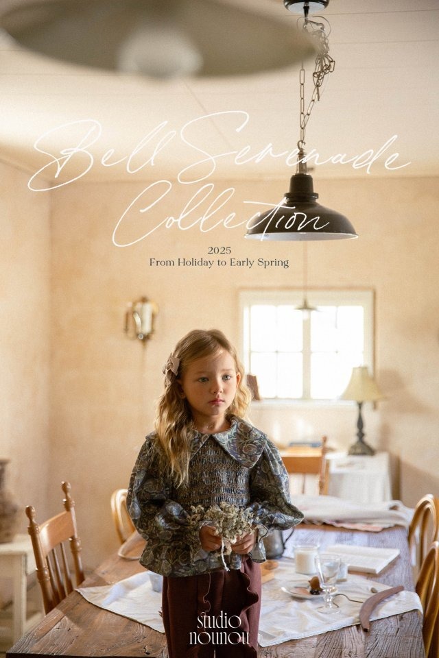 【予約商品】2025 冬 新作 STUDIO NOUNOU スタジオヌヌ 2色展開 ピピブラウス_ナソム