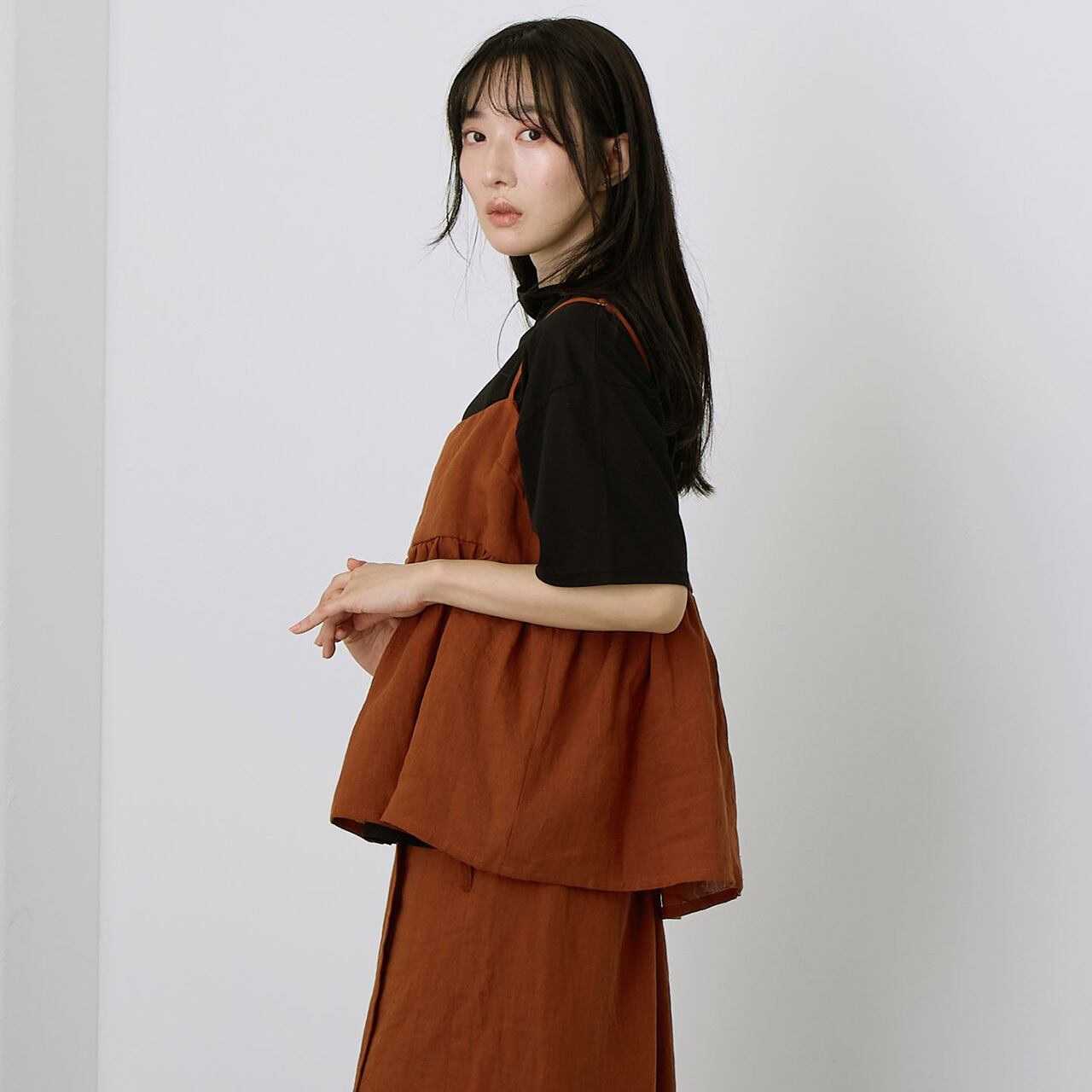 リネンキャミブラウス /842113 | AUG ONLINESTORE 大人の女性が肩の力 