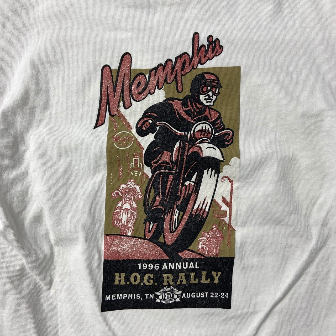90年代 USA製 Harley-Davidson ハーレーダビッドソン ロングTシャツ