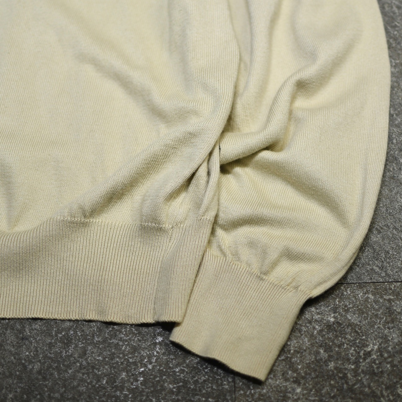 PRONT UOMO cotton rayon knit polo
