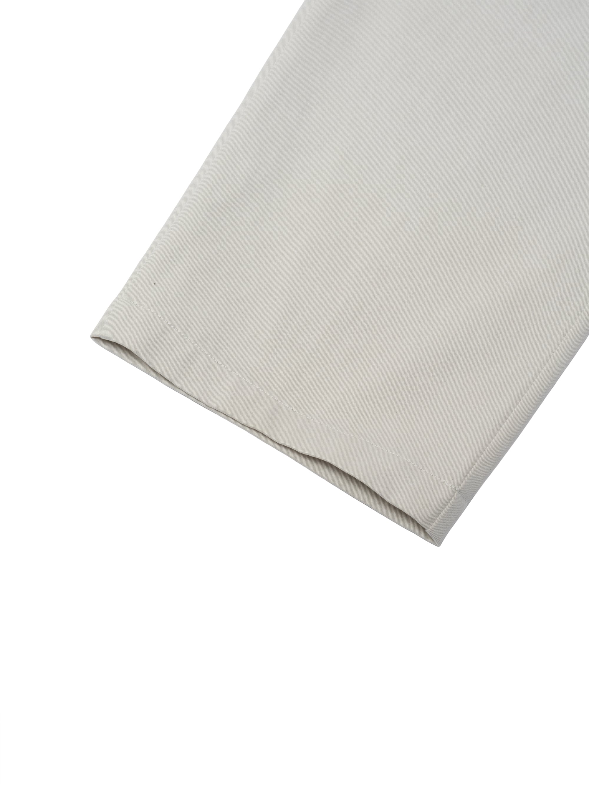 Cotton 2tuck Washed Chino Pants (ivory) | OVY