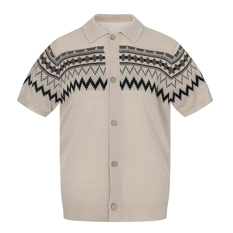 Collared knit tops 3275