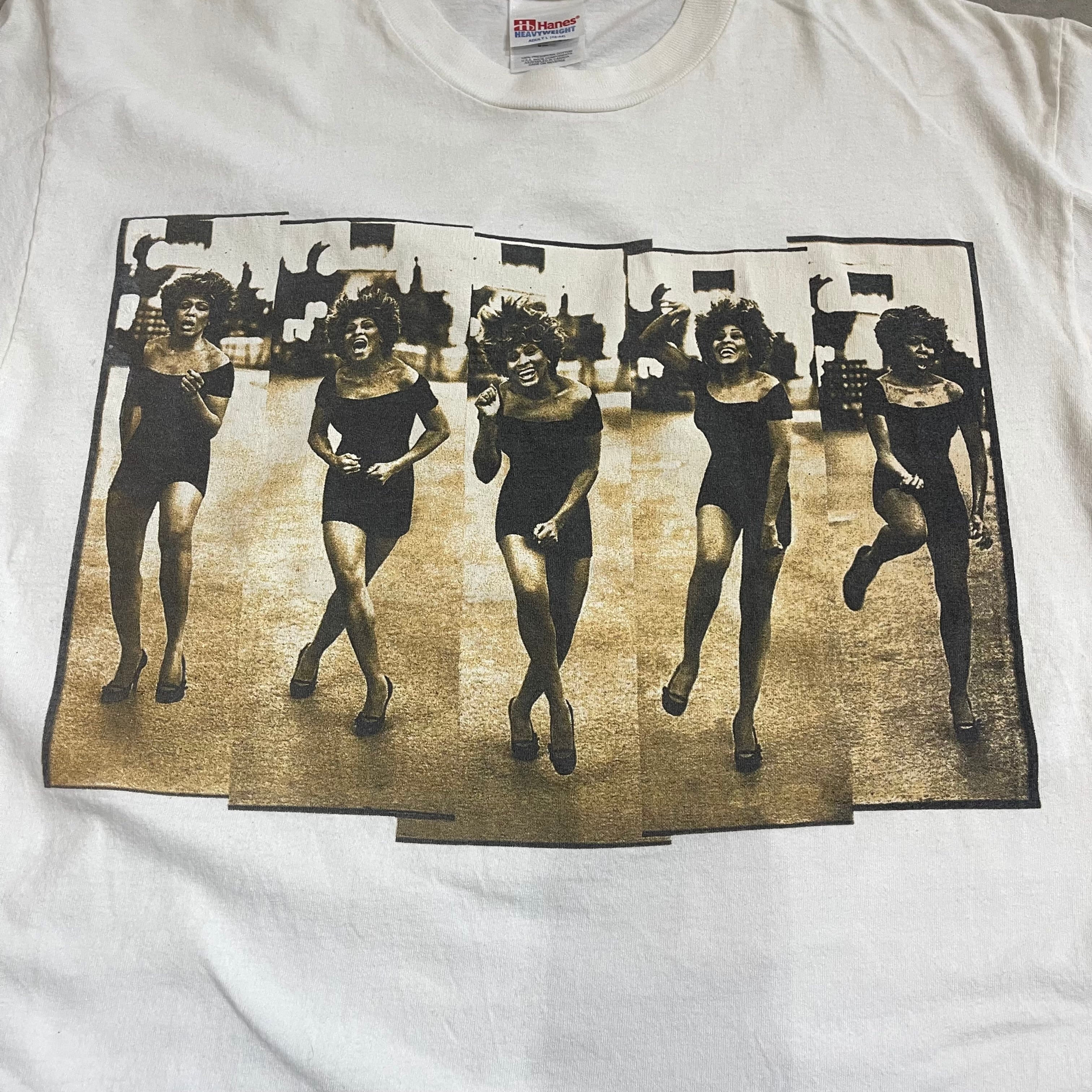 Tina turner ティナターナー ヴィンテージ Tシャツ 両面プリント ...