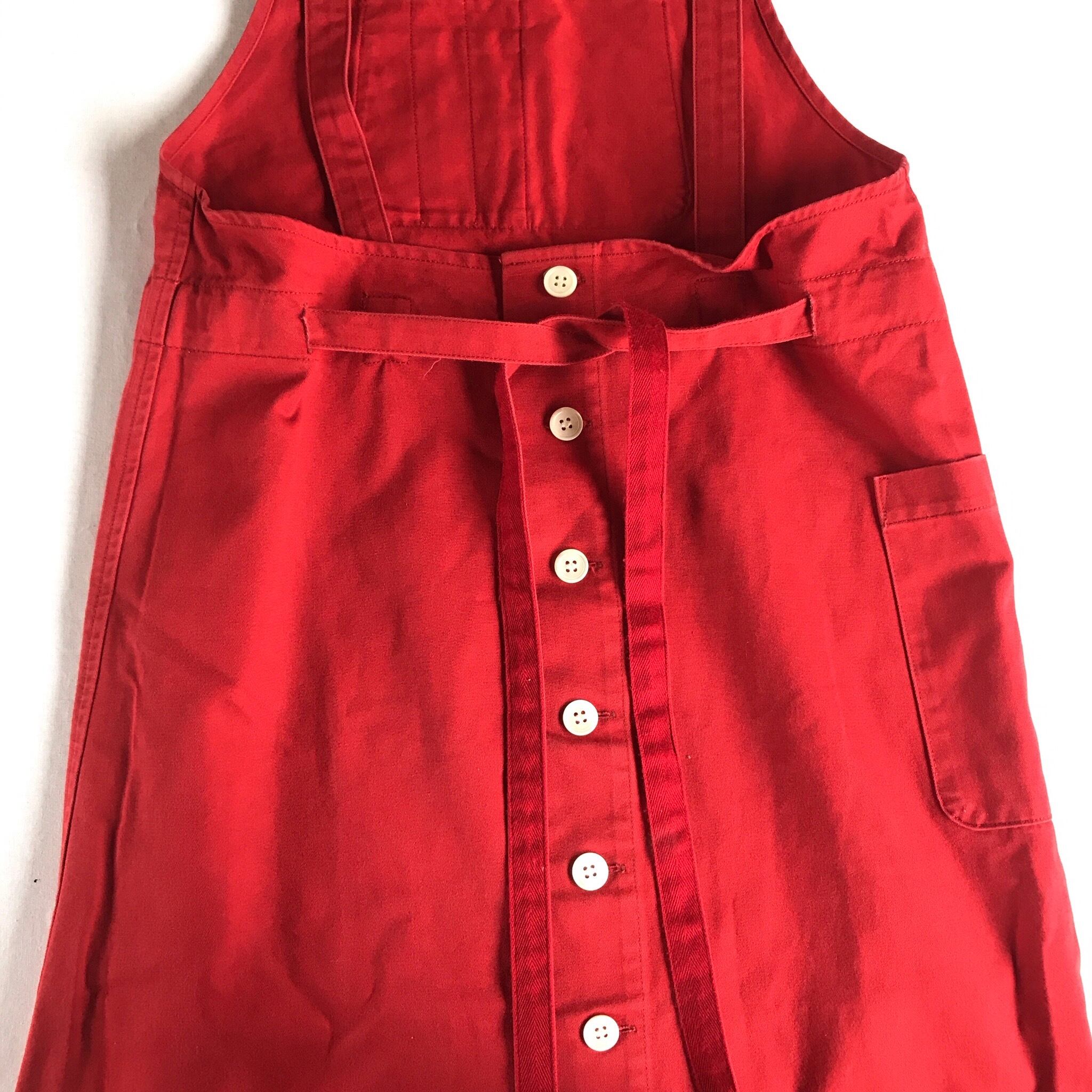 Used レトロ 赤 ワンピース 古着 ヴィンテージ Vintage 古着屋mojo