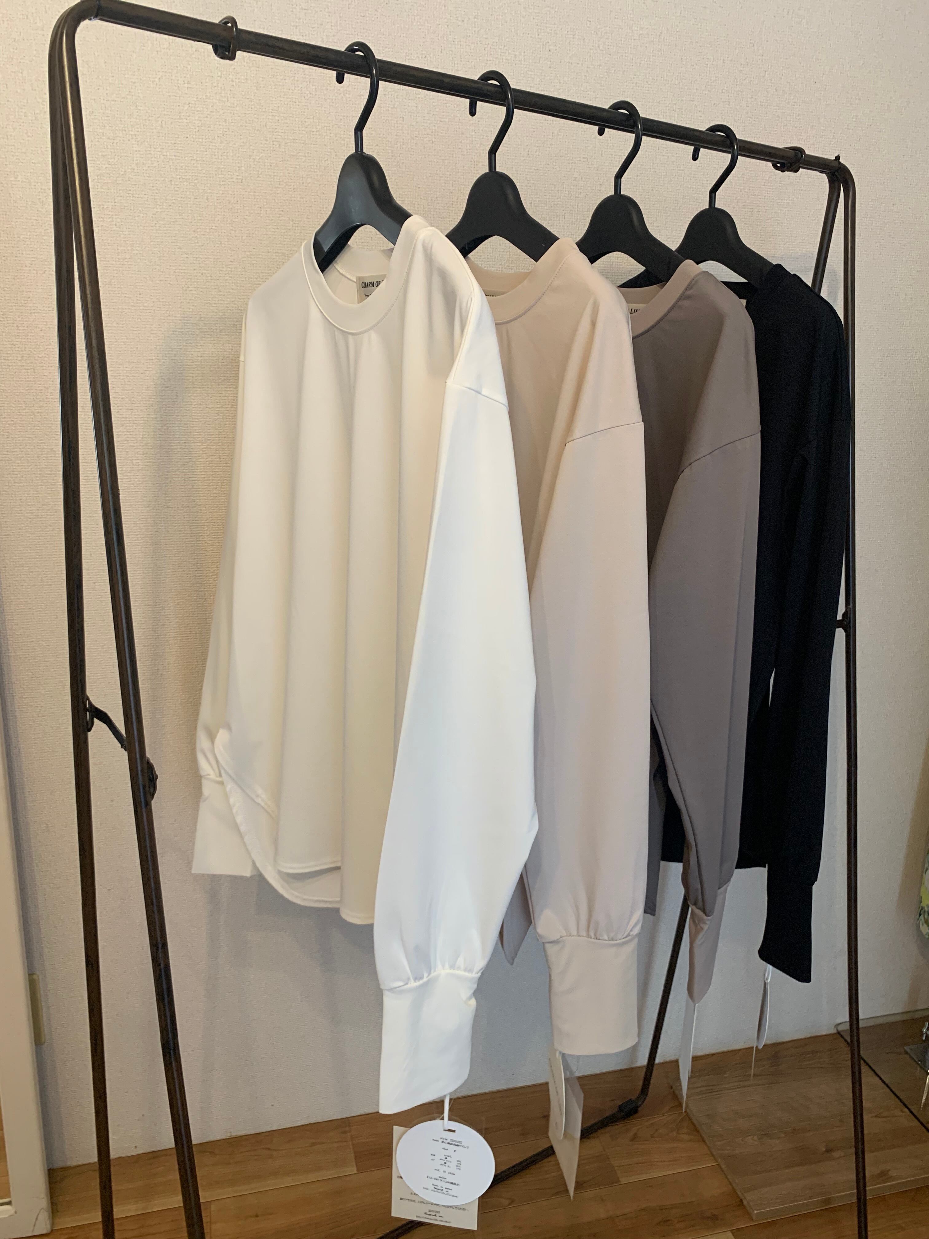 【定番品】【日本製】着心地最高袖リブL/T