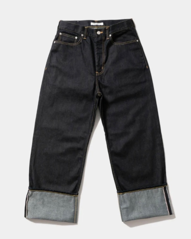 beautiful people 【selvedge denim trousers fit】