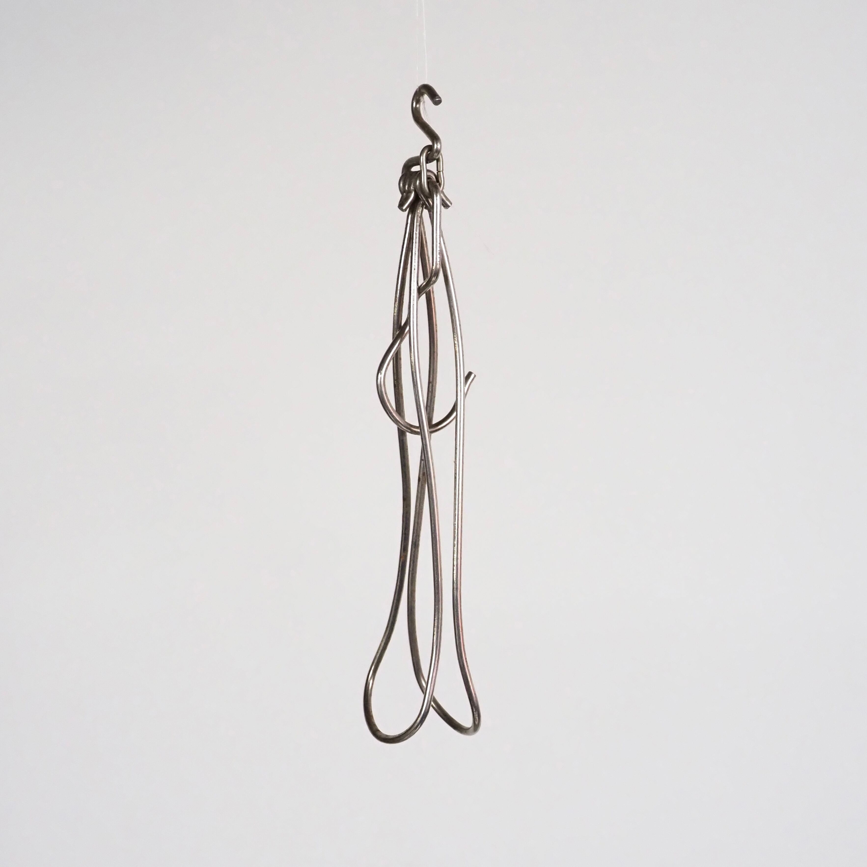 USA Vintage Folding Metal Hanger.3 USA ビンテージ 折りたたみ トラベルハンガー