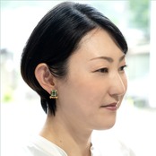 タイルの雫　ピアス/イヤリング