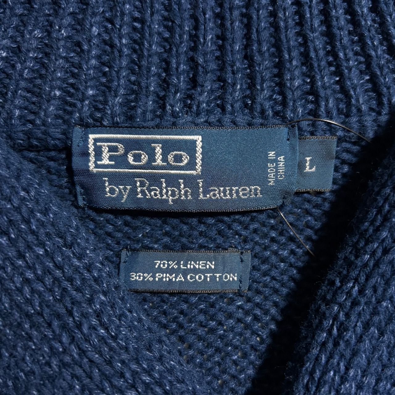 vintage POLO by Ralph Lauren shawl collar sweater