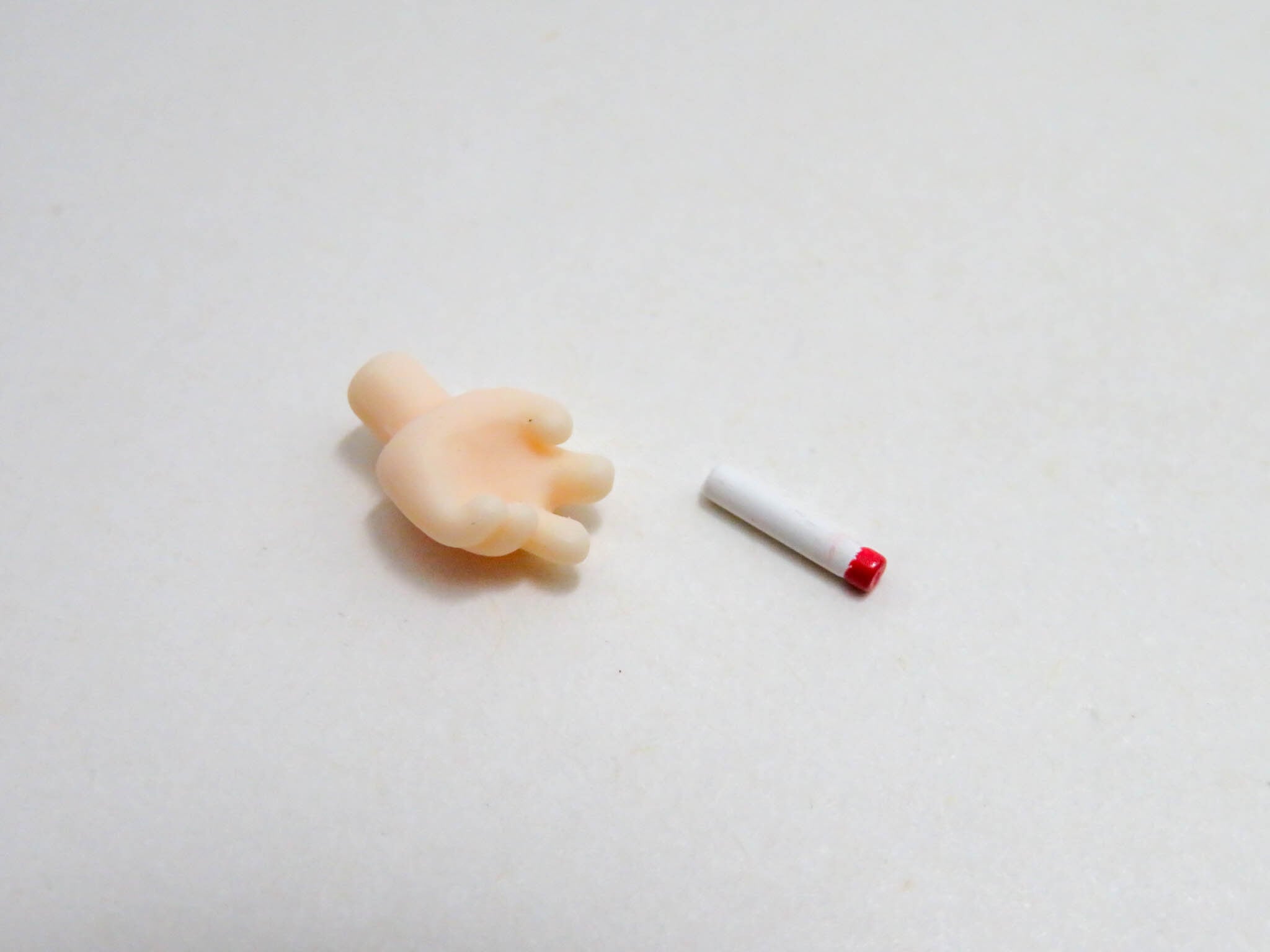 【2994】 黒眼鏡 小物パーツ タバコ ねんどろいど