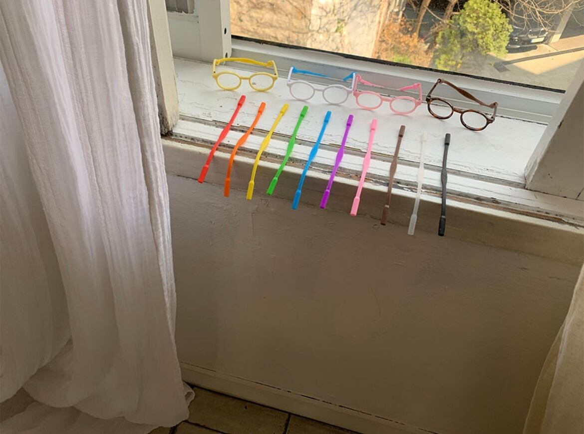 【seenii】anti-slip glasses rope straps (10 colors)
