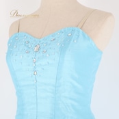 バレエ 衣装 チャコット Chacott ロマンティックチュチュ ワンピース ドレス 水色 青 コンクール 発表会 ジュニア 子供 ブルー系 日本製 おしゃれ ダンス衣装 美しい 綺麗 発表会用 コンクール用 子供用衣装