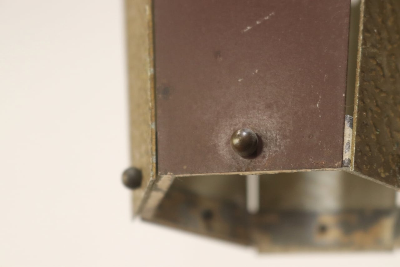 ヴィンテージ ペンダントライト ランプ 照明 和モダン 吊り下げ 金属製