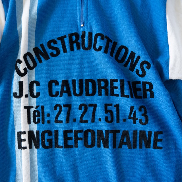 "CYCLO CLUB" vintage Cycle jersey pullover