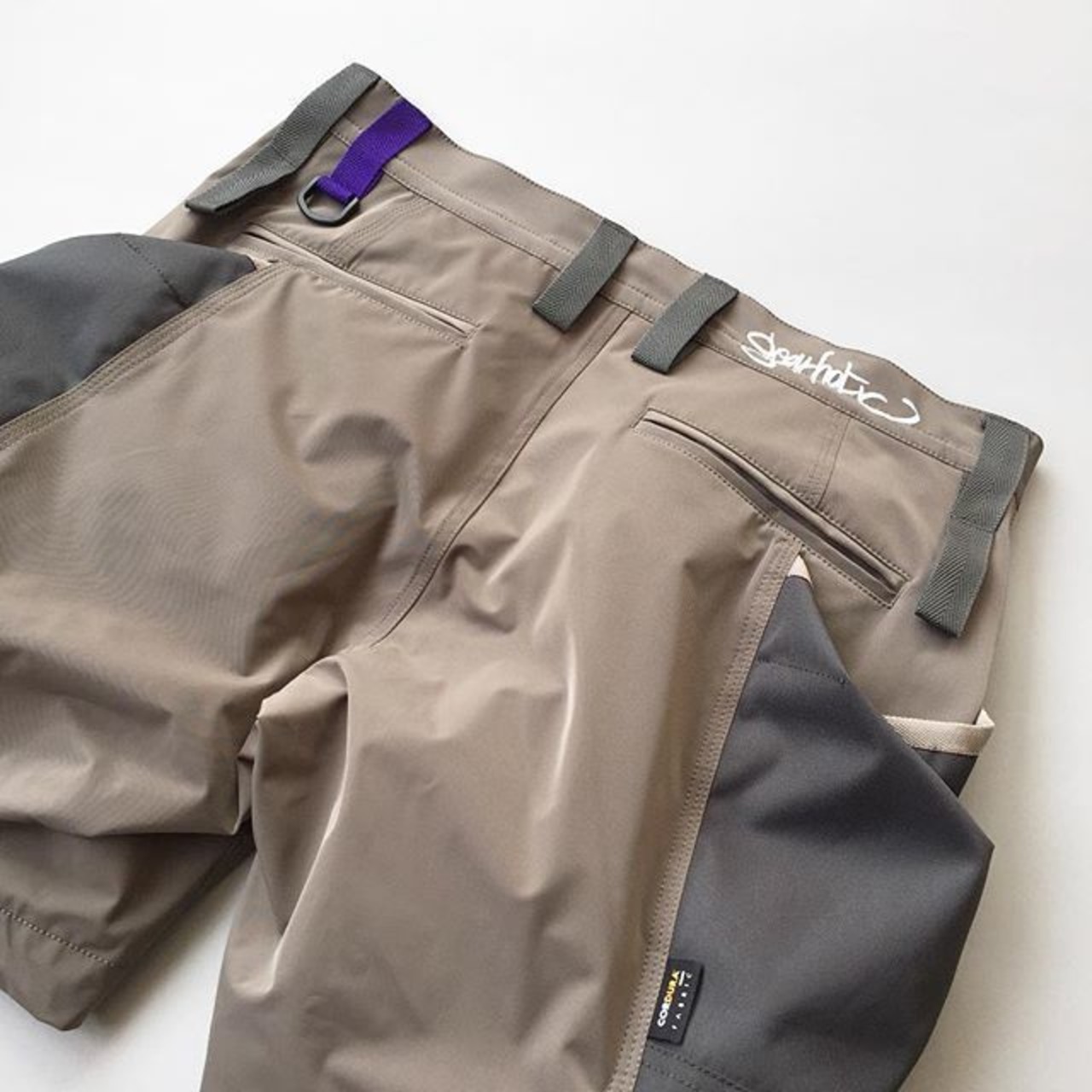 TROVE × GEAR HOLIC / BIG POCKET SHORTS / ACTIVE  / GREY / トローヴ × ギアホリック / ビッグポケットショーツ / ストレッチ / グレー