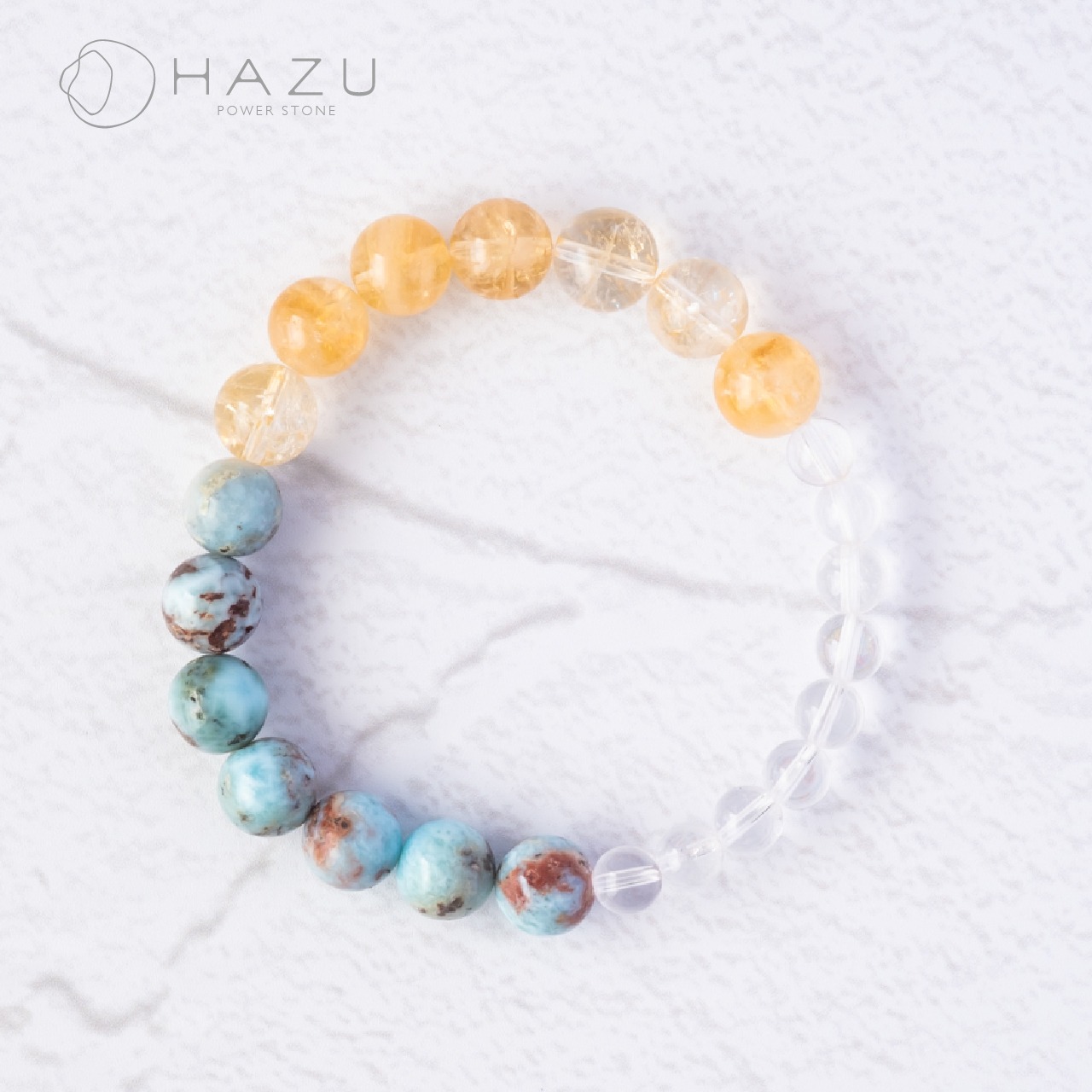 魅力を引き出し自分を癒す［チョコラリマー／シトリン／水晶］