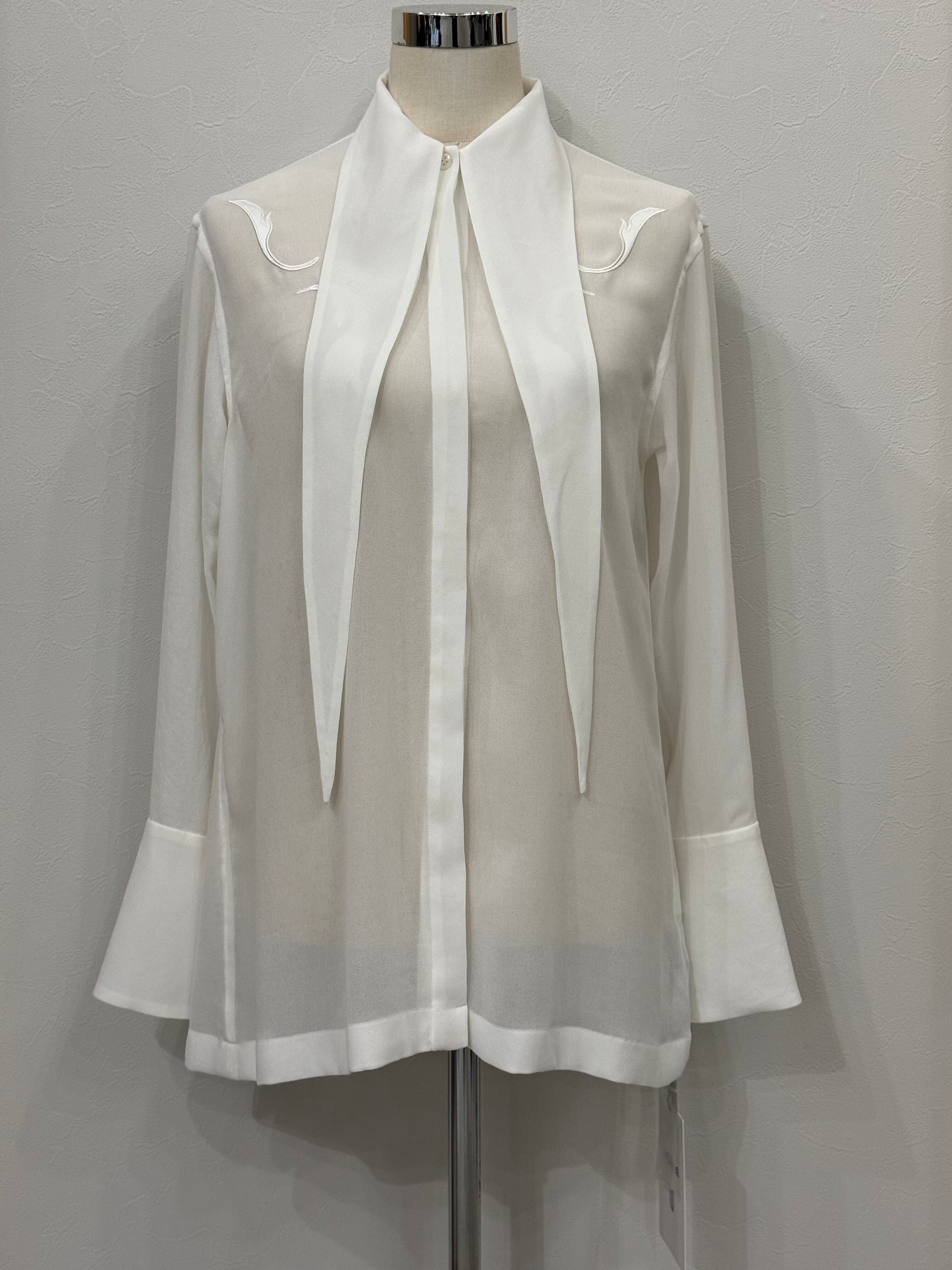 FETICO /SHEER COMBINED KNIT JACKET | eunoia maruyama