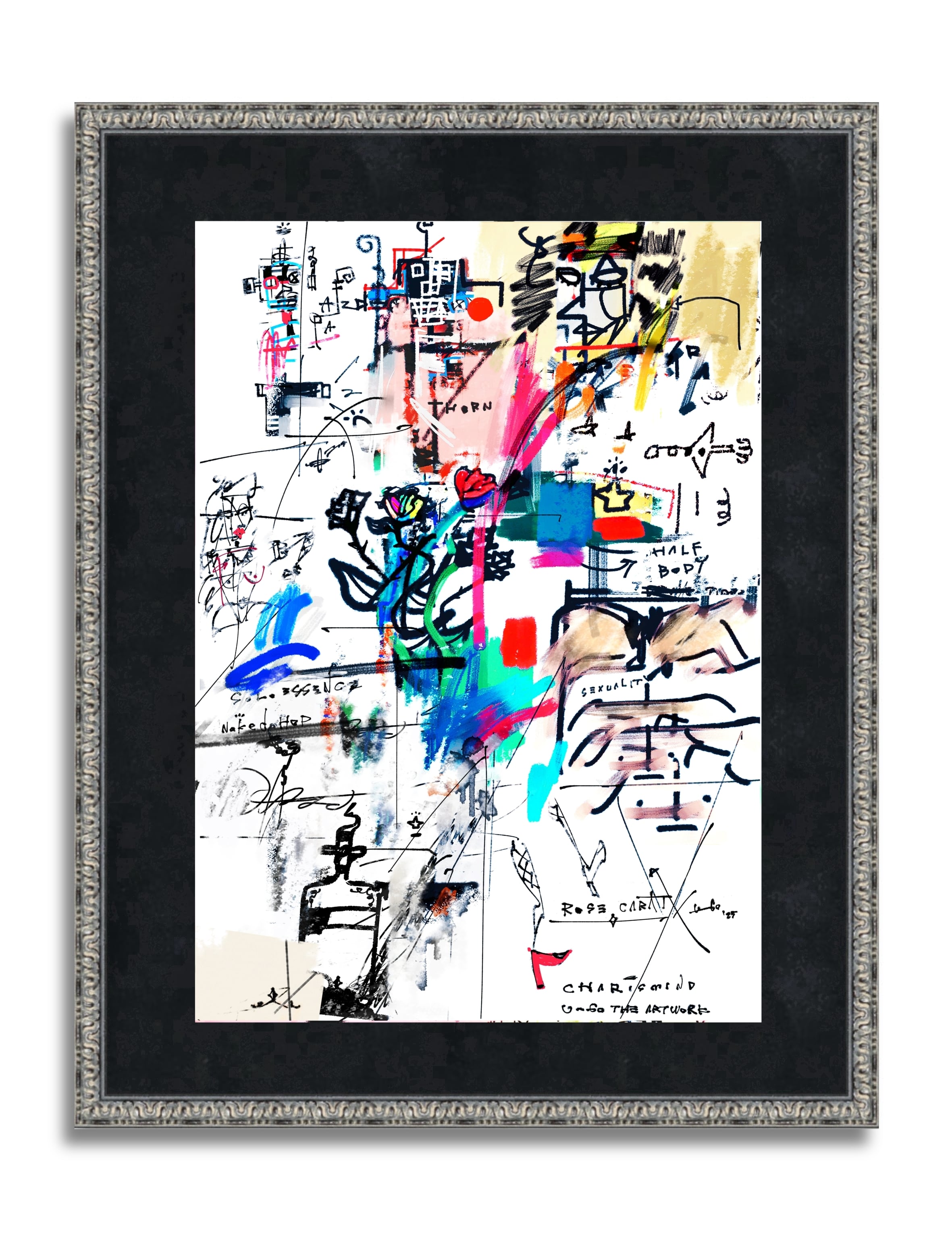 フレーム込み「U-GO THE ART WORK」現代アート インテリア フレーム込み「U-GO THE ART WORK」現代アート インテリア デジタル