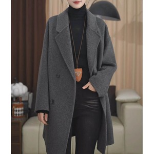 オーバーサイズ  ショート丈コート 6color W01419