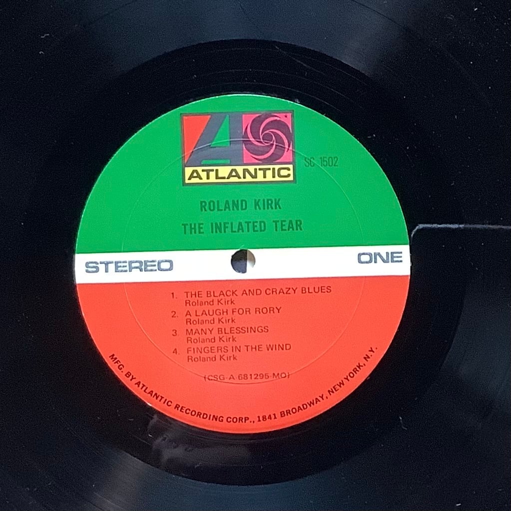 ROLAND KIRK / THE INFLATED TEAR | Plastic Soul Records