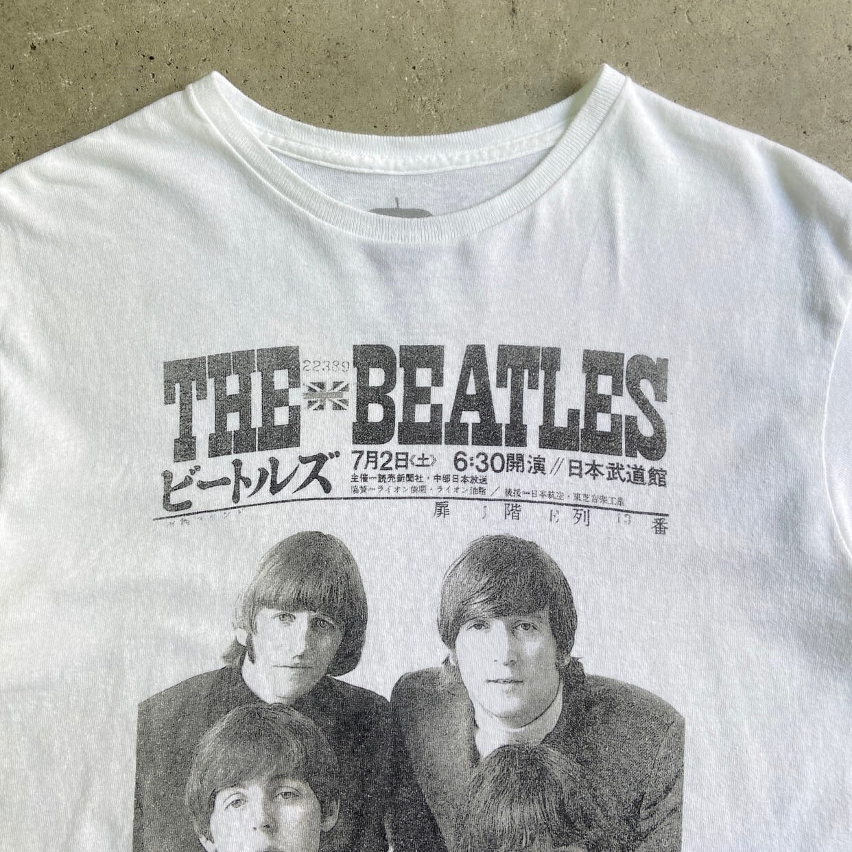 The Beatles ビートルズ　Tシャツ　ホワイト　白