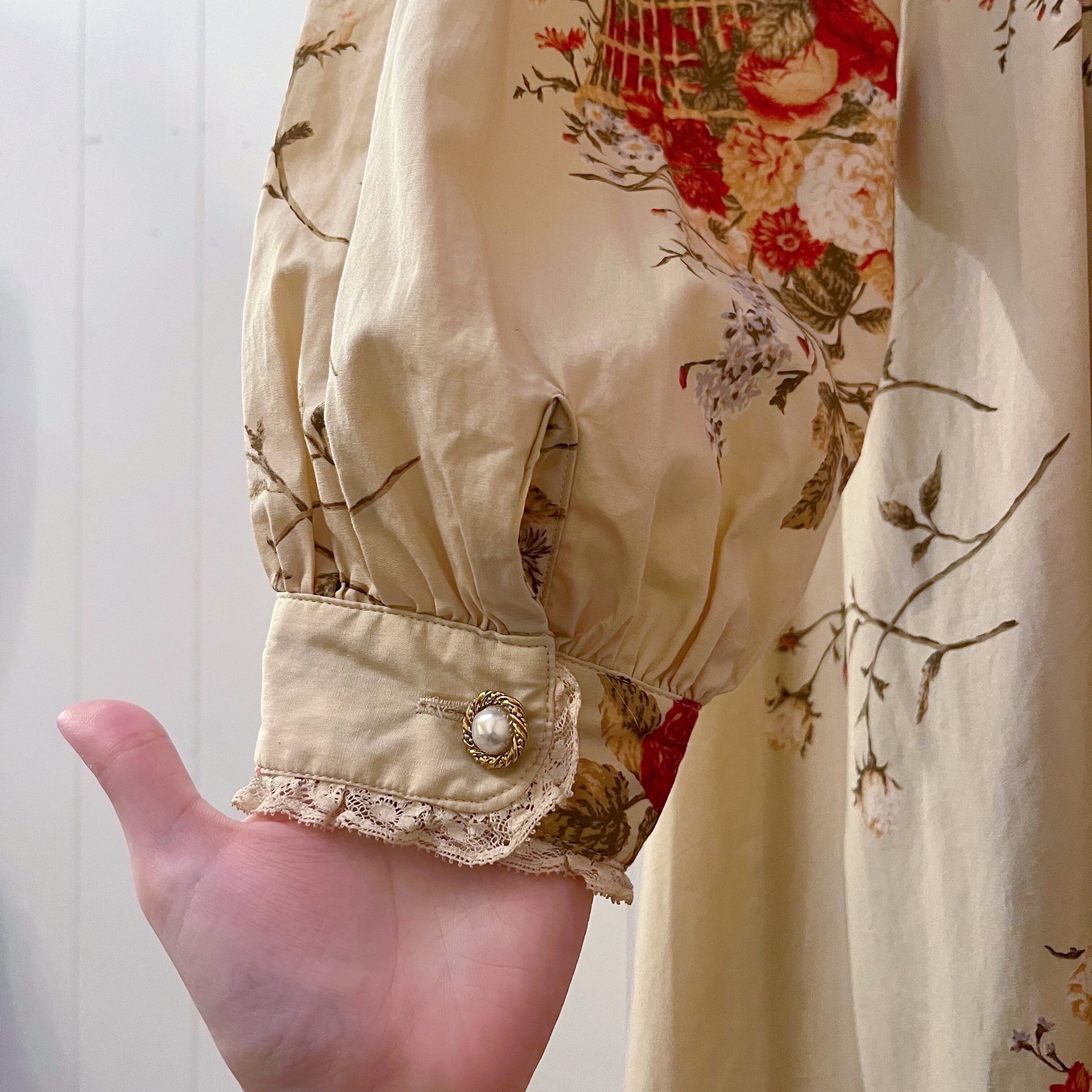 flower basket blouse & skirt set up