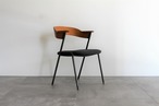 danis short arm chair Brown x chacole mosh black