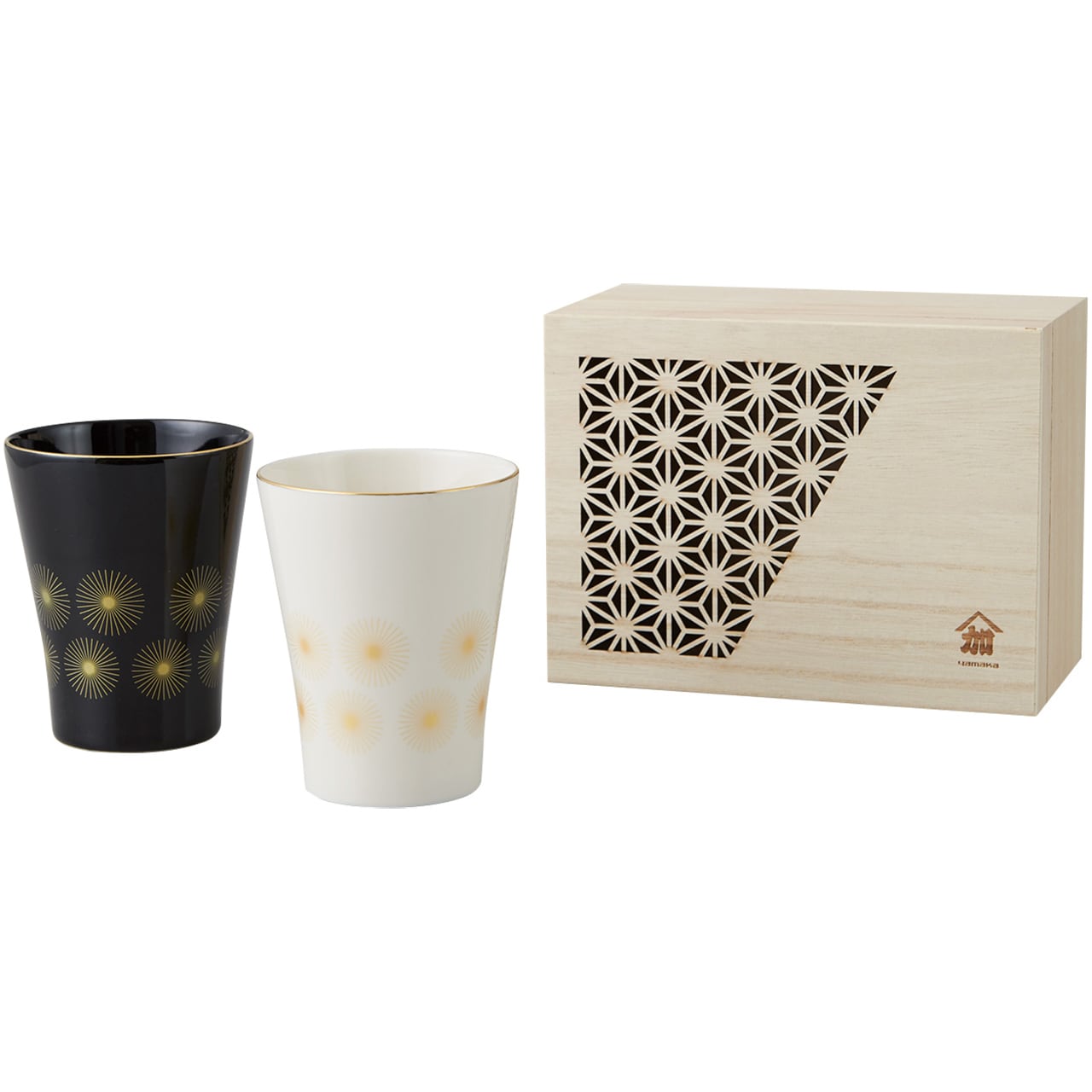 華日和】木箱入フリーカップセット【YMK100】 YMK100-22H | yamaka
